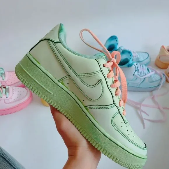 Tye dye air force 1 - Picture 3 of 4